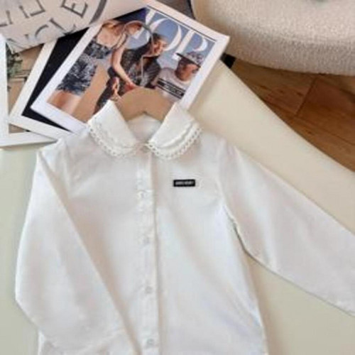 아동용 긴소매 셔츠