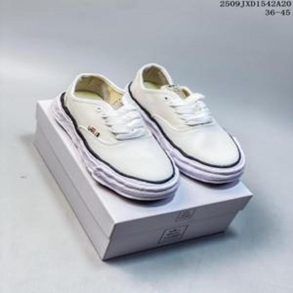 미하라야스히로 Original Sole 로우탑 캔버스 스니커즈
