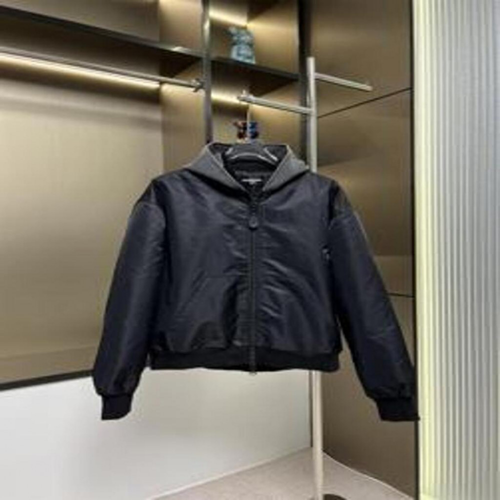 발렌시아가 2025FW 더블 링 지퍼 패딩 자켓