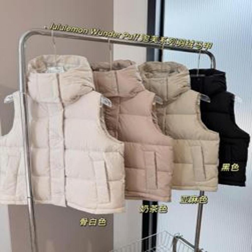 룰루레몬 원더 퍼프 수딩 덕다운 후드 베스트