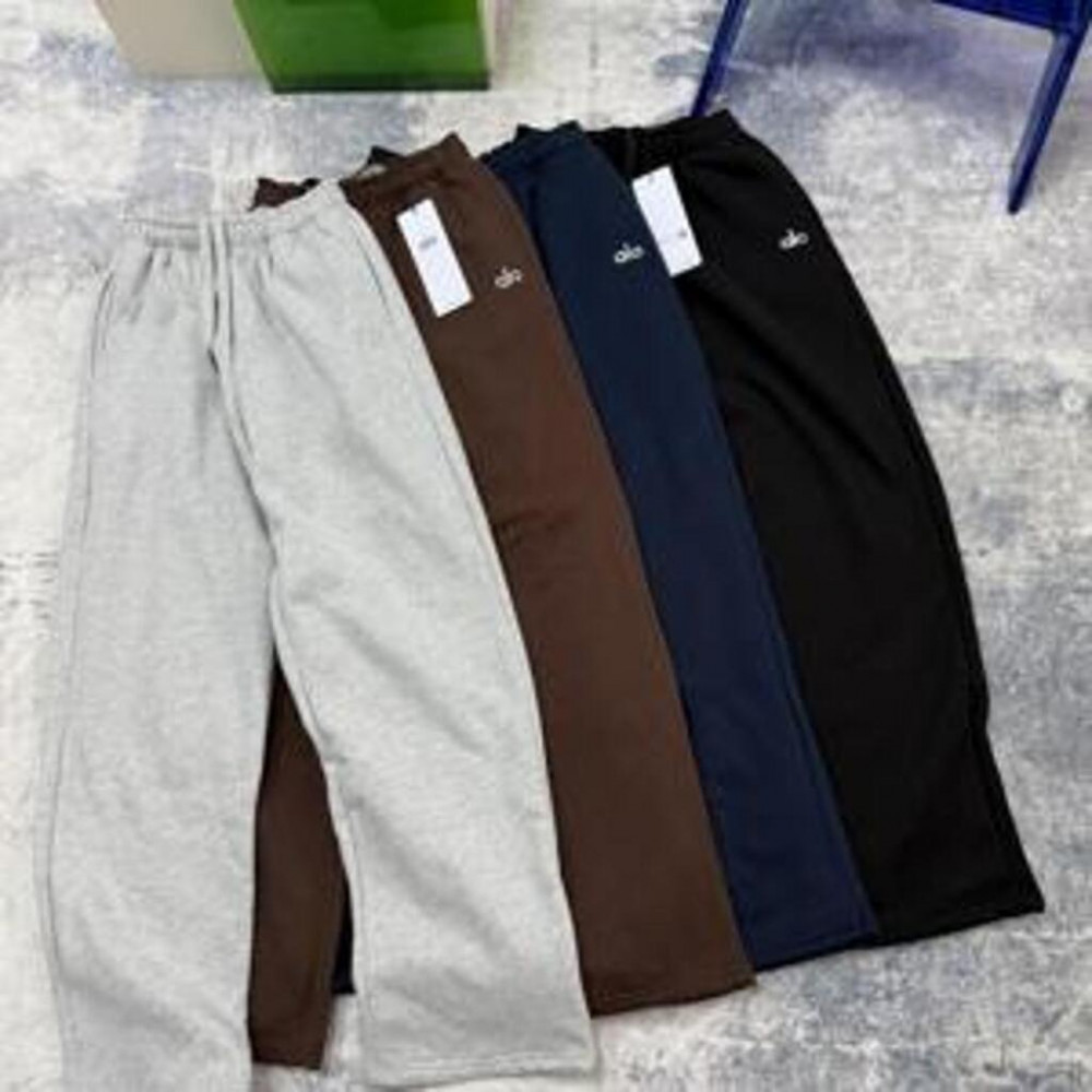 알로 여성용 기모 와이드 요가 팬츠