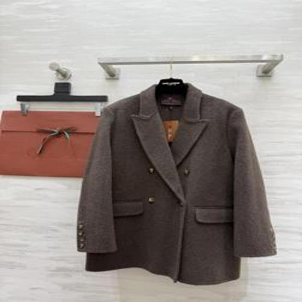 로로피아나 25FW 더블 브레스티드 울 블레이저 자켓