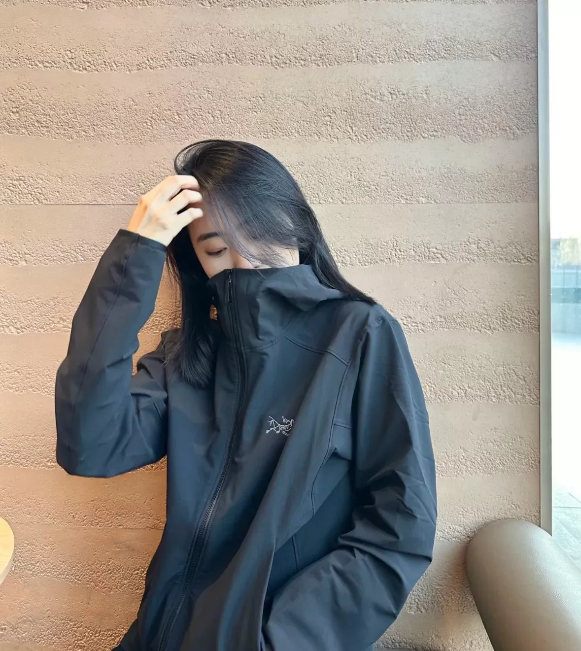 아크테릭스 포티우스 소프트쉘 여성용 후드 재킷 상세 이미지 49