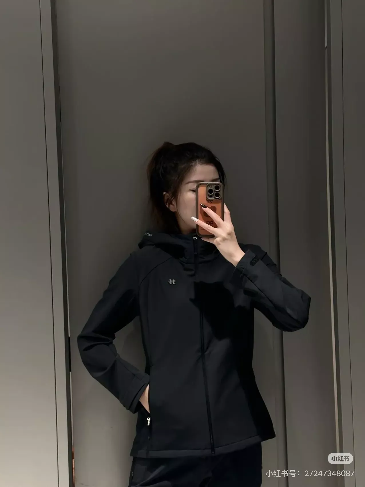 코오롱스포츠 방풍 발수 후드 여성용 후드 재킷 상세 이미지 35