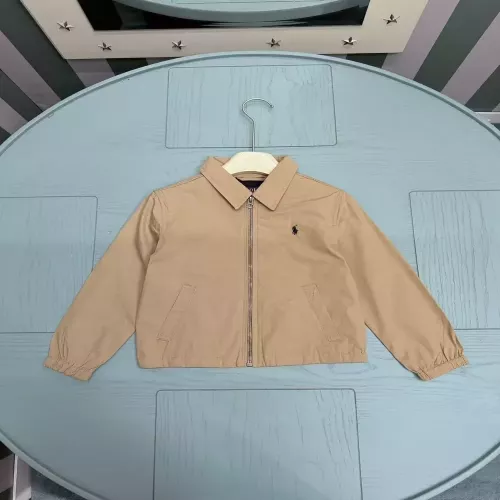 랄프로렌 코튼 베이스볼 스타일 아동용 집업 재킷