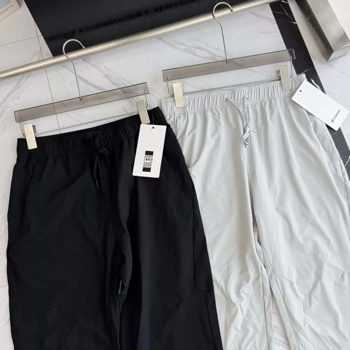 룰루레몬 통기성 직통핏 남녀공용 트레이닝 팬츠 상세 이미지 4