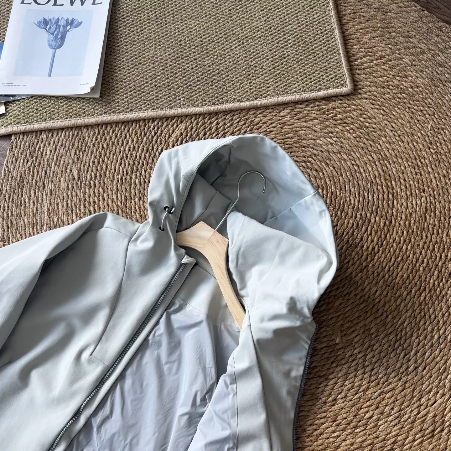 데상트 나일론 후드 집업 남녀공용 후드 재킷 상세 이미지 8