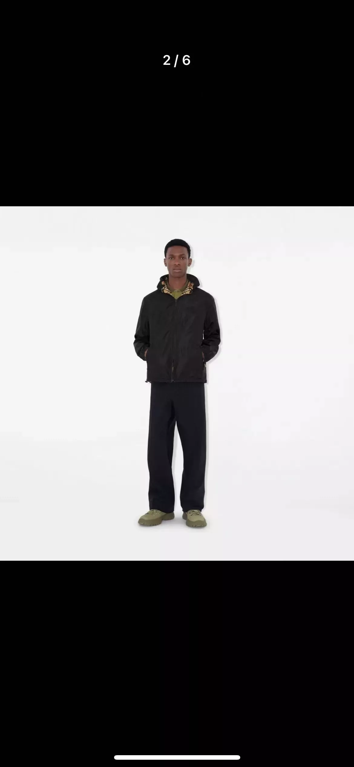 버버리 체크 안감 후드 남녀공용 후드 재킷 상세 이미지 14