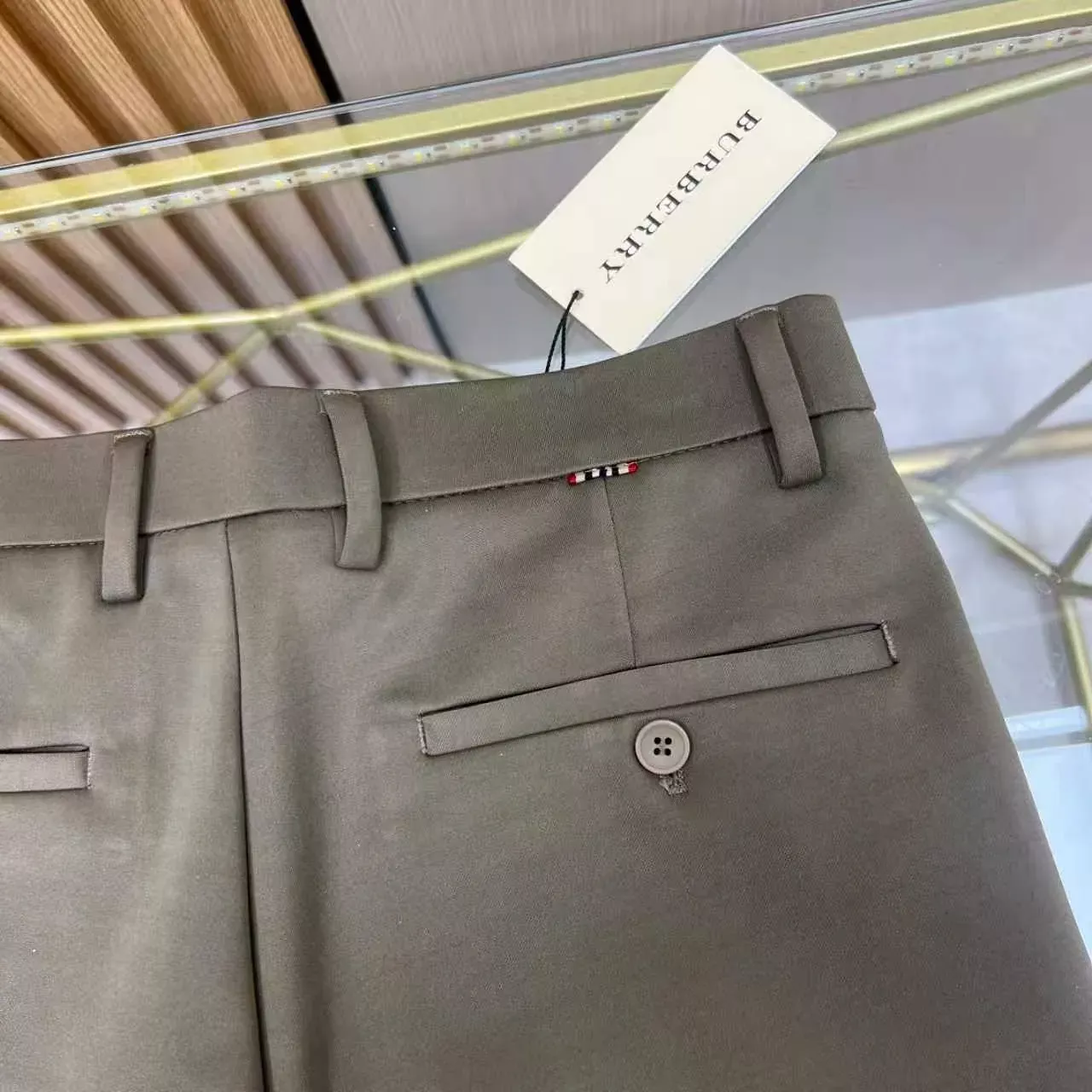 버버리 직통핏 비즈니스 남녀공용 캐쥬얼 팬츠 상세 이미지 17