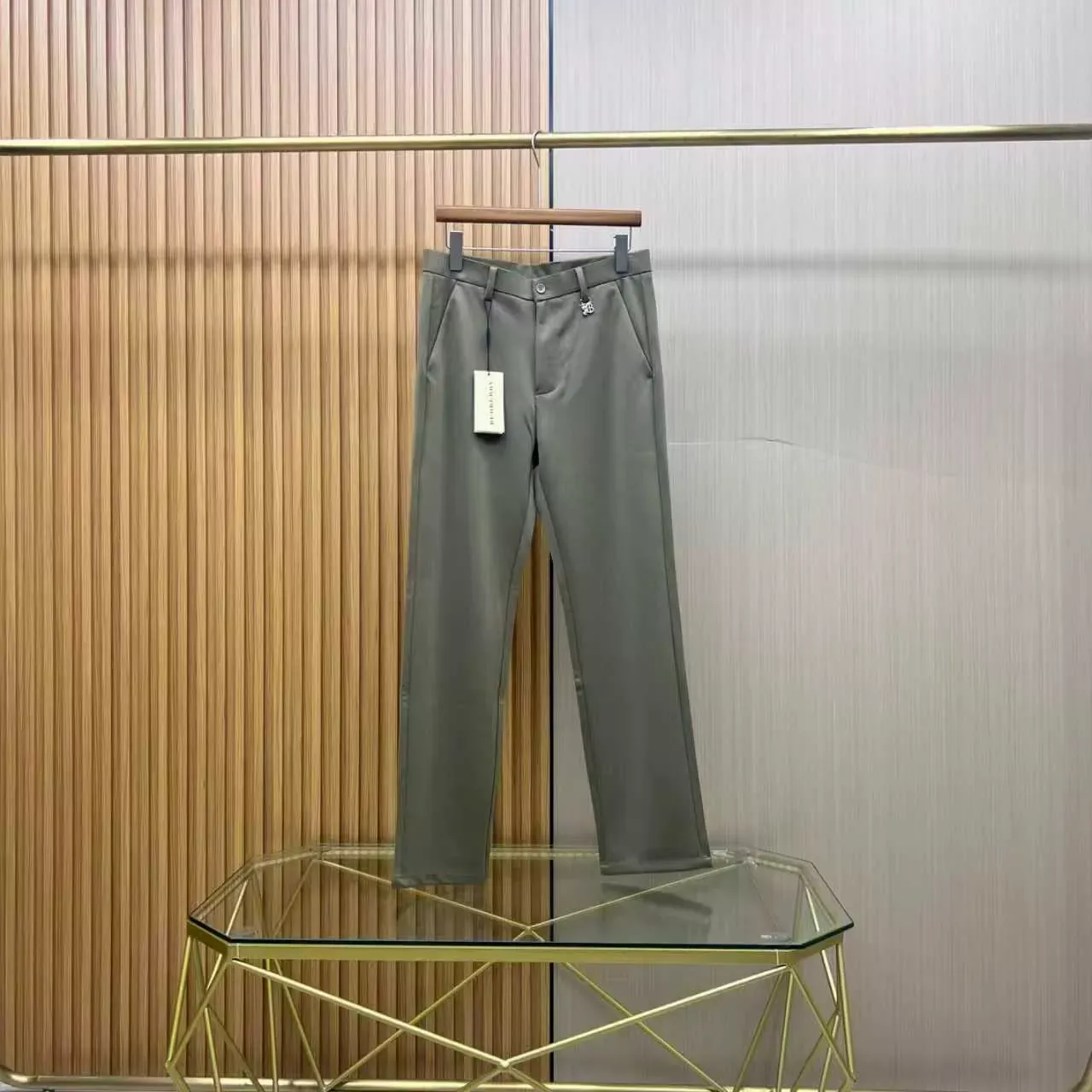 버버리 직통핏 비즈니스 남녀공용 캐쥬얼 팬츠 상세 이미지 2