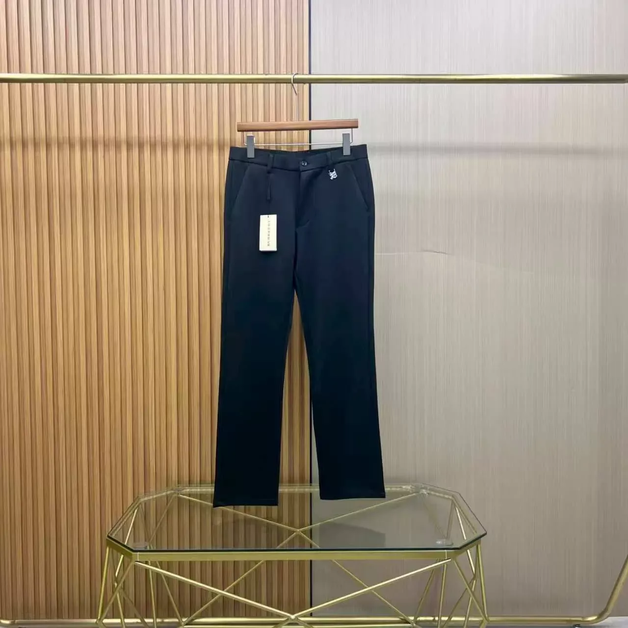 버버리 직통핏 비즈니스 남녀공용 캐쥬얼 팬츠 상세 이미지 4