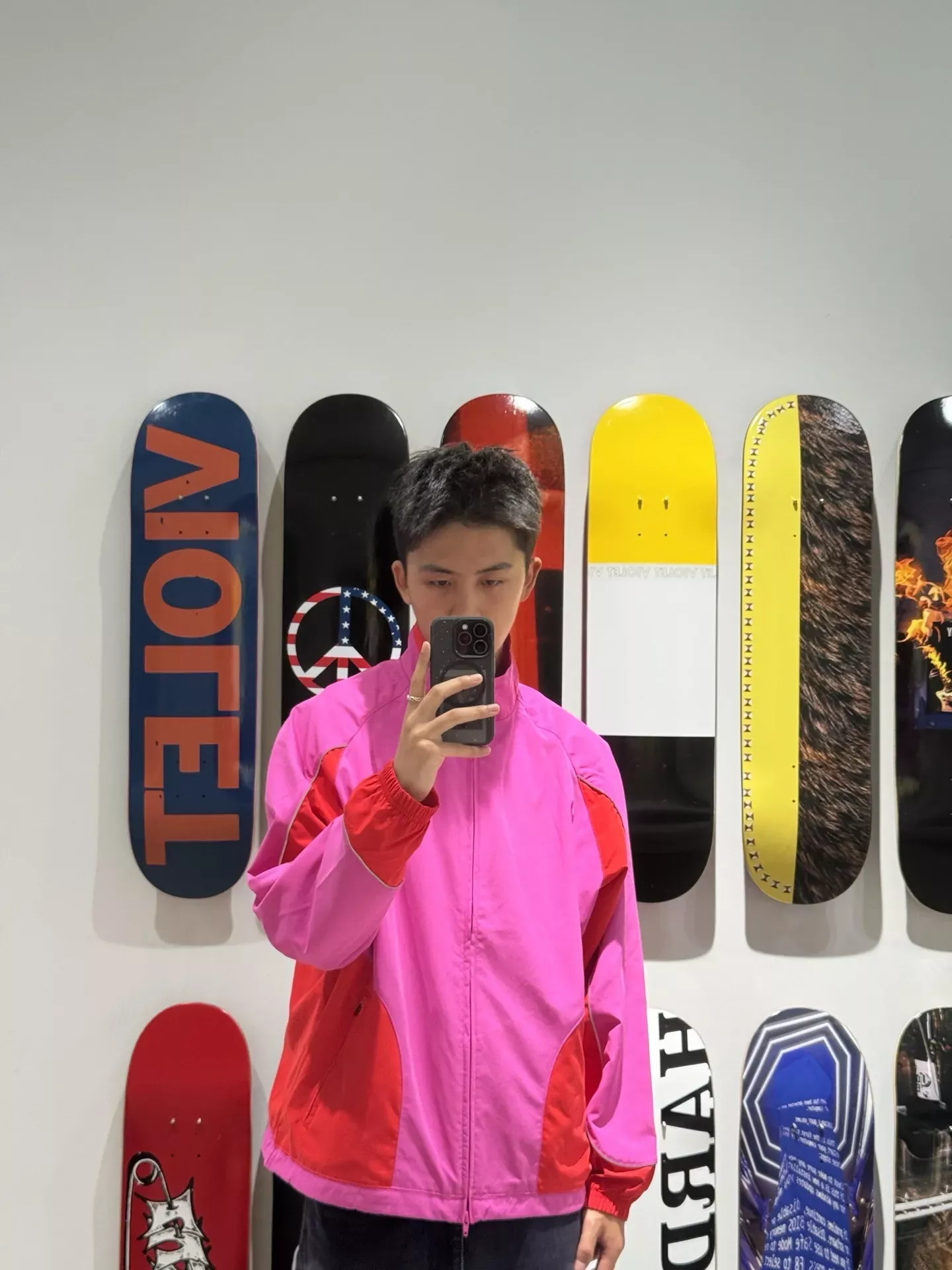 슈프림 배색 와이드 조거 남녀공용 트레이닝 팬츠 상세 이미지 23