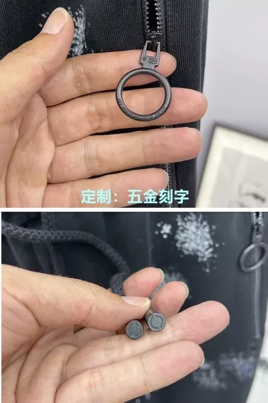 오프화이트 별무늬 프린트 코튼 남녀공용 트레이닝 팬츠 상세 이미지 6
