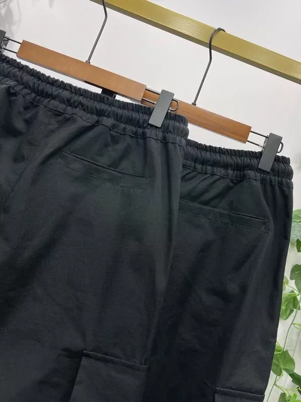 오프화이트 입체 포켓 코튼 트레이닝 팬츠 상세 이미지 5
