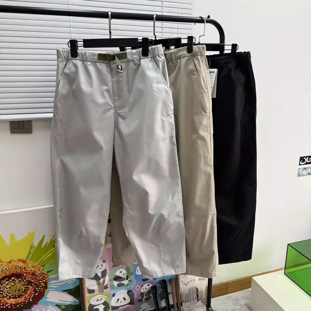 노스페이스 방수 경량 와이드 남녀공용 캐쥬얼 팬츠