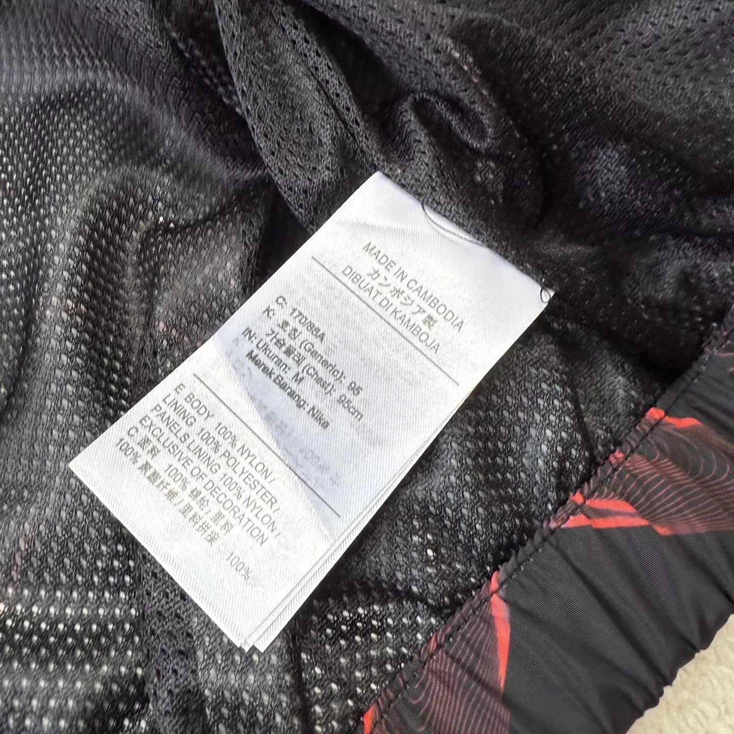나이키 배색 지퍼 우븐 남녀공용 후드 재킷 상세 이미지 19