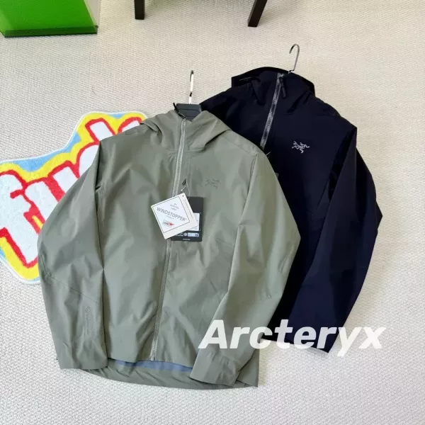 아크테릭스 고어텍스 윈드스토퍼 후드 남녀공용 후드 재킷