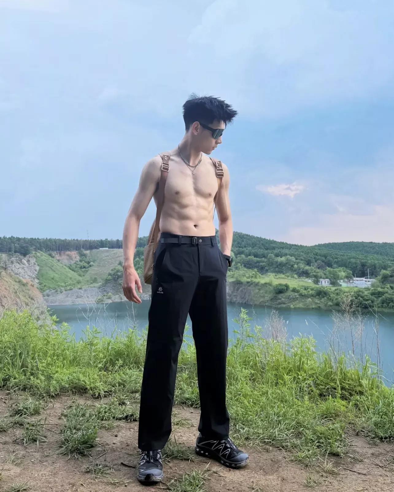 몬테인 경량 발수 아웃도어 남녀공용 캐쥬얼 팬츠 상세 이미지 61