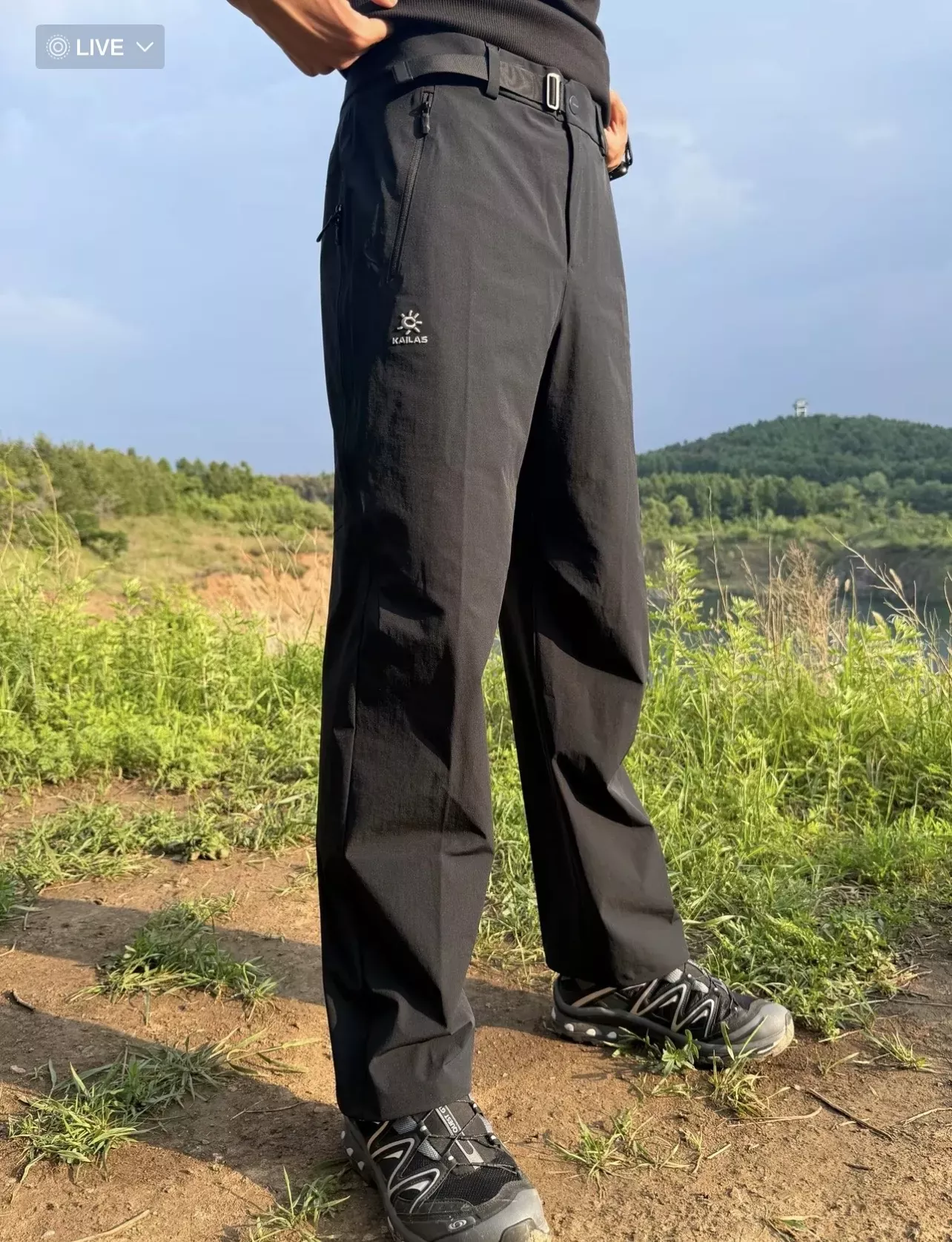 몬테인 경량 발수 아웃도어 남녀공용 캐쥬얼 팬츠 상세 이미지 62