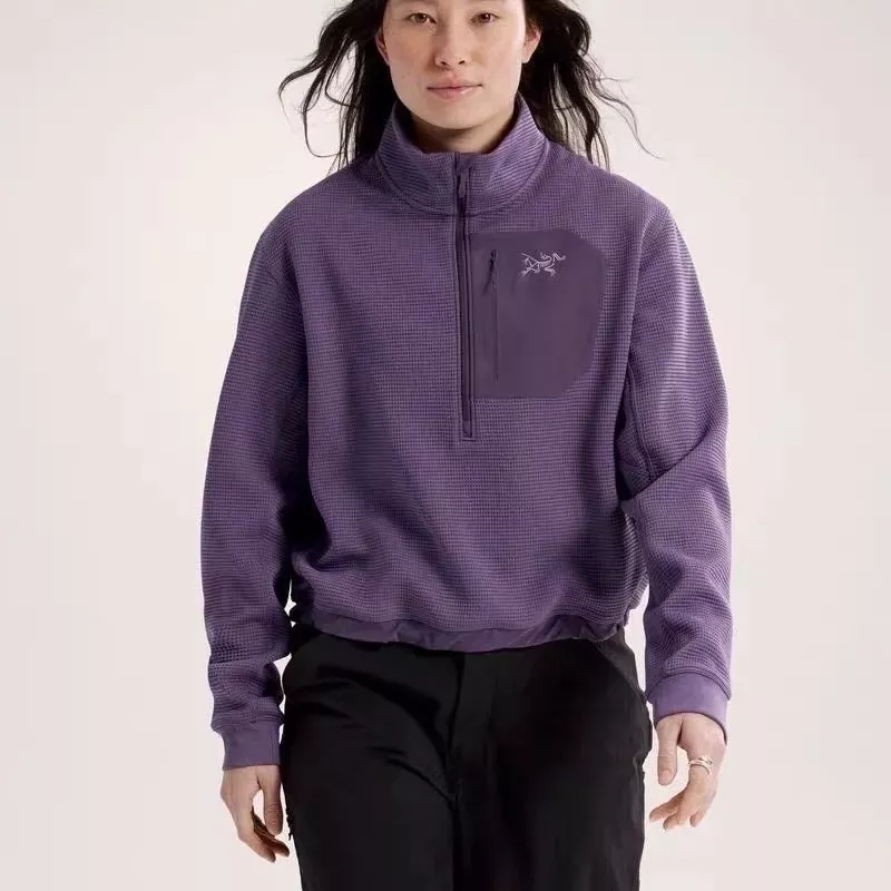 아크테릭스 화플 격 반집업 여성용 긴소매 티셔츠 상세 이미지 66