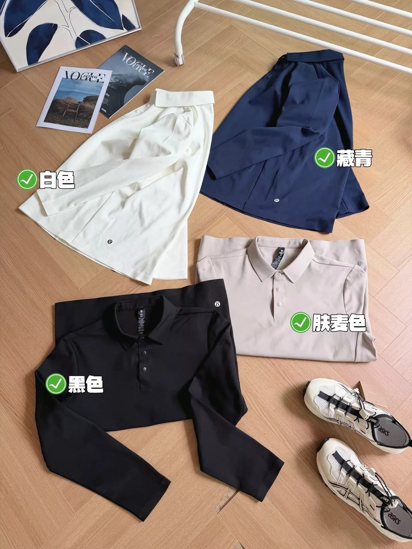 룰루레몬 기능성 스냅 긴소매 남녀공용 긴소매 티셔츠 상세 이미지 3