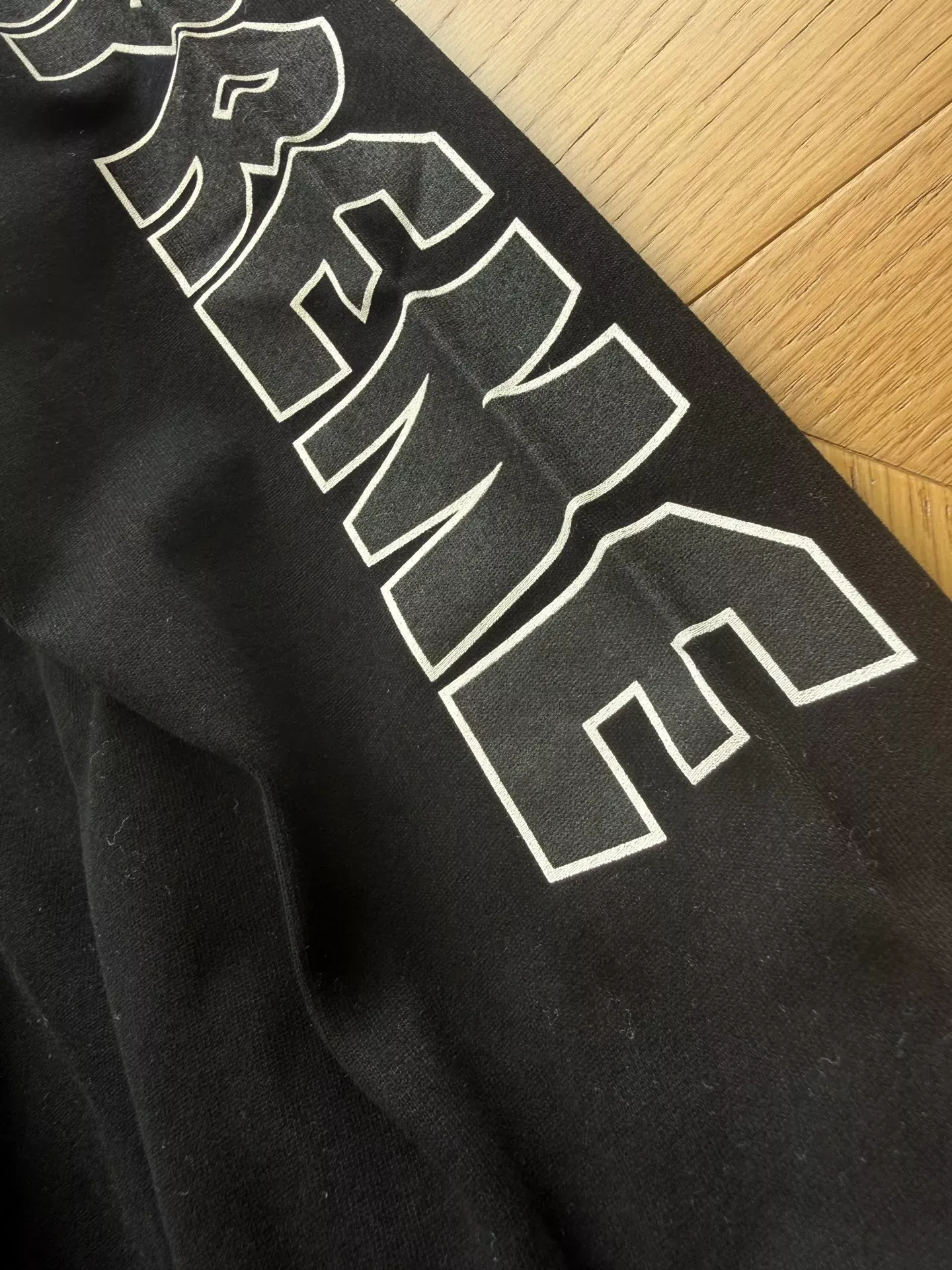 슈프림 빅헤드 프린트 루즈핏 남녀공용 긴소매 티셔츠 상세 이미지 12