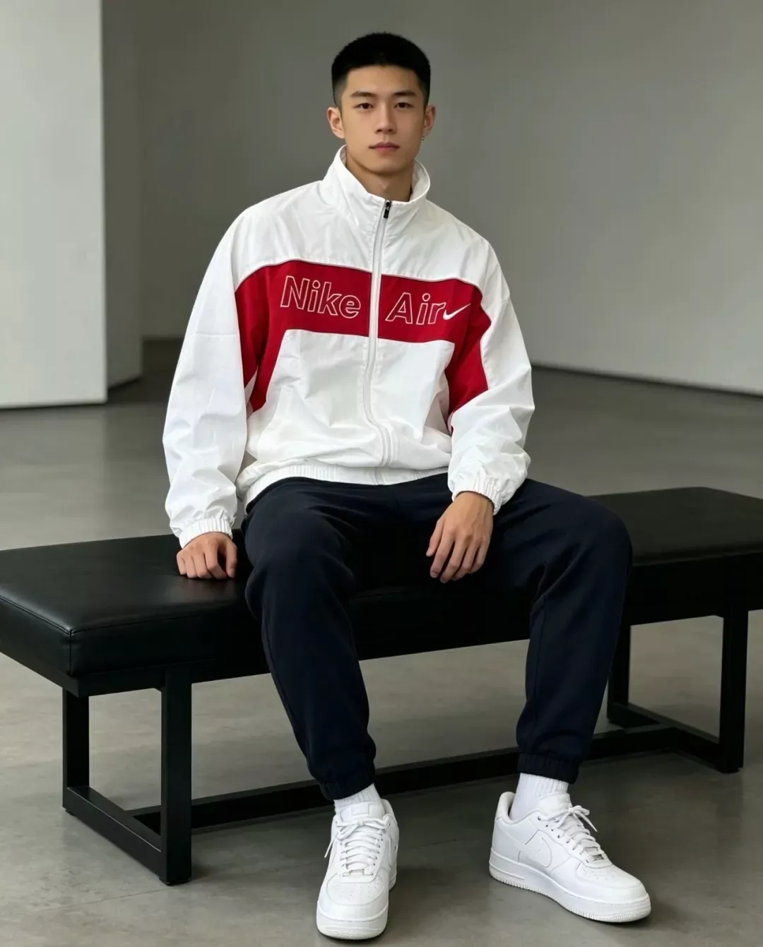 나이키 배색 스우시 우븐 조거 남녀공용 트레이닝 팬츠 상세 이미지 35