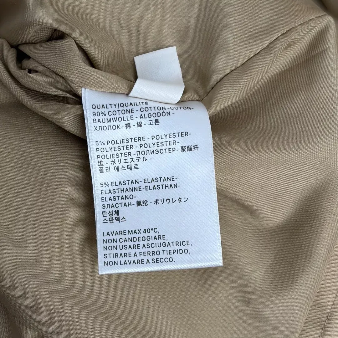 디올 자수 와펜 탈부착 후드 여성용 후드 재킷 상세 이미지 9