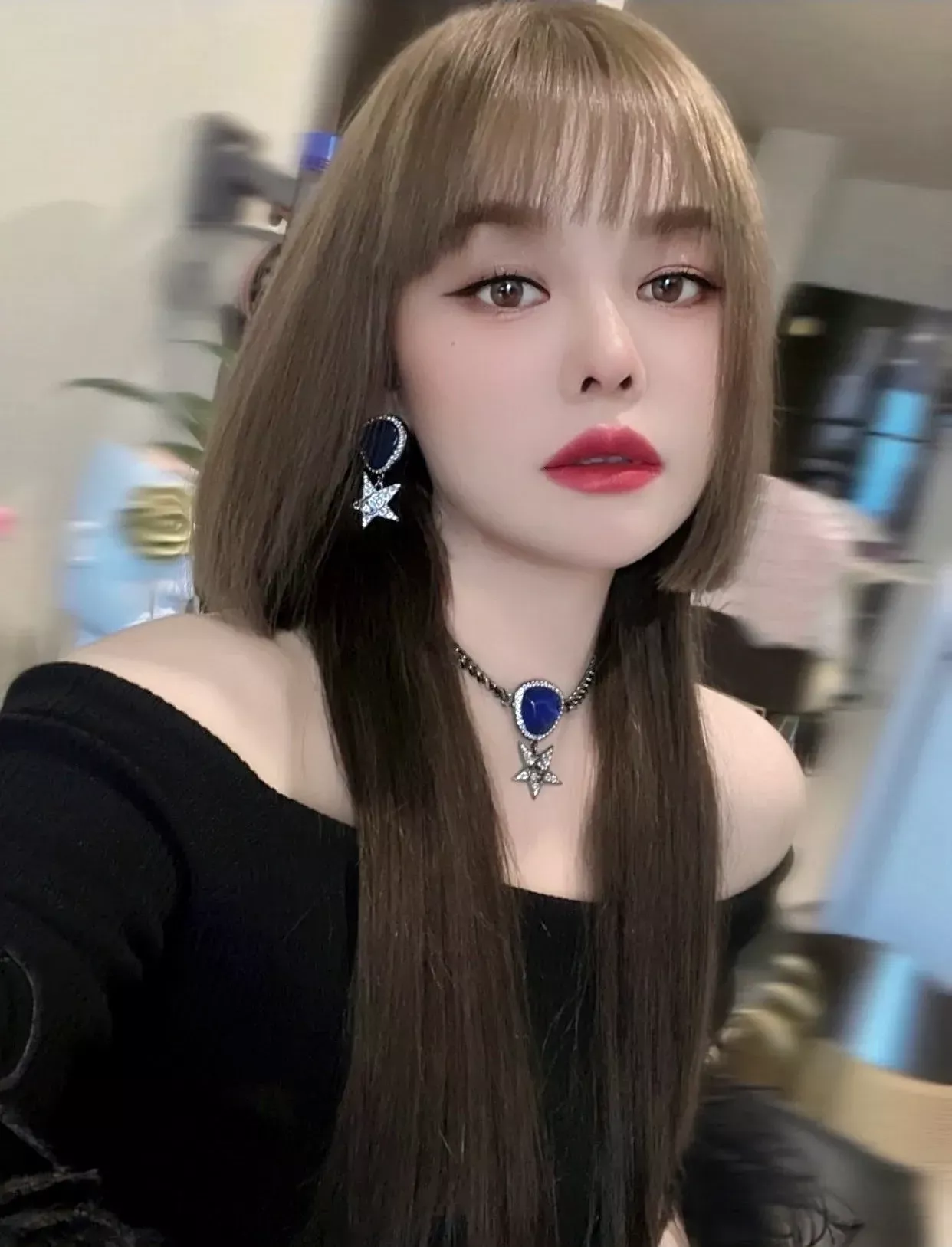 샤넬 블루 사파이어 스타 쥬얼리 2종 세트 상세 이미지 16