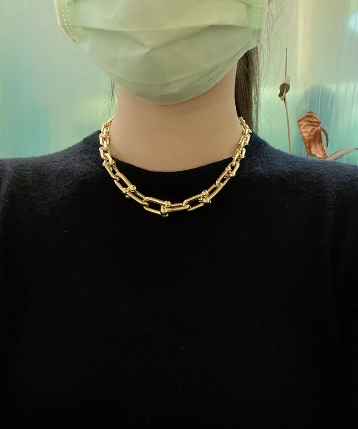 티파니앤코 체인 링크 장식 목걸이 상세 이미지 130