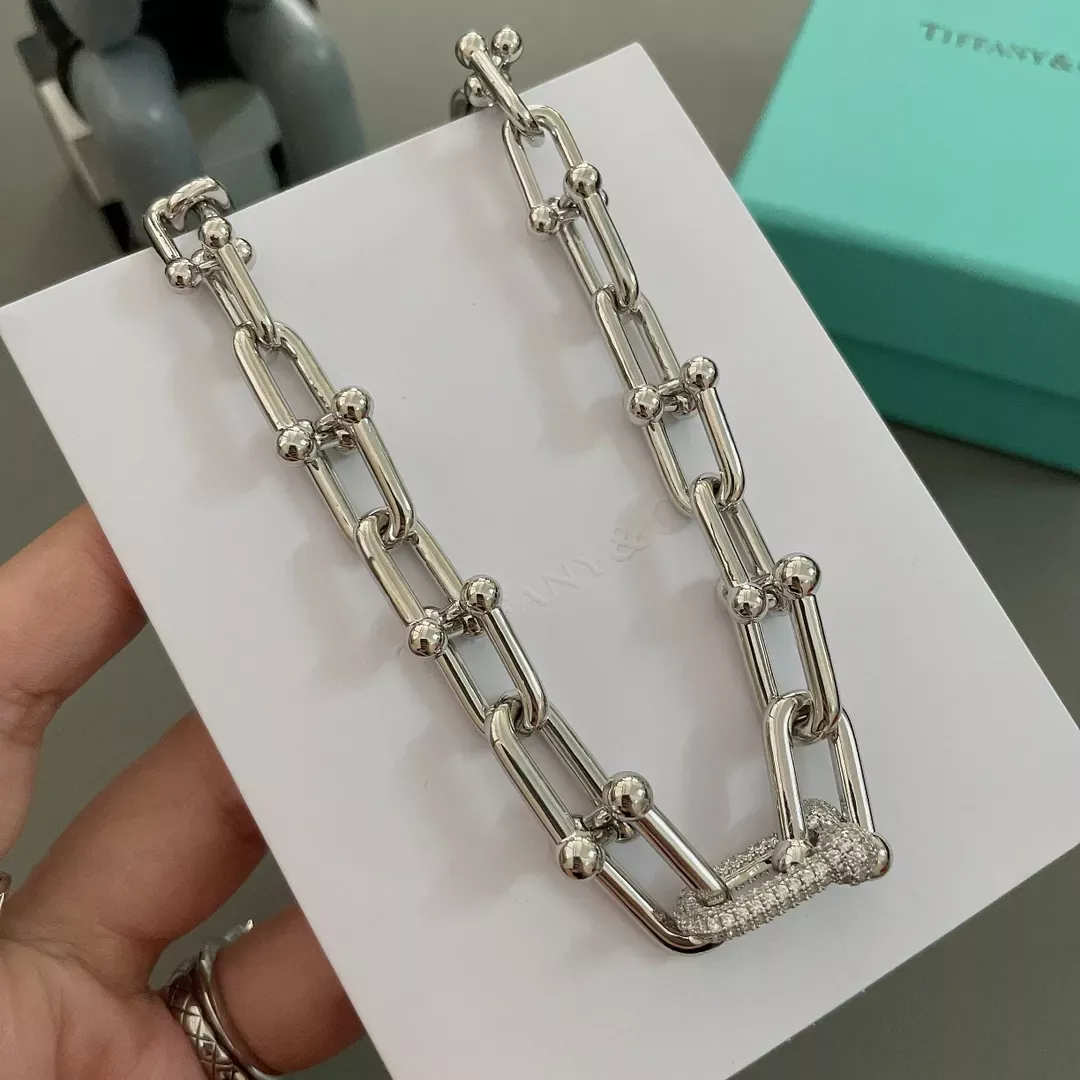티파니앤코 체인 링크 장식 목걸이 상세 이미지 4