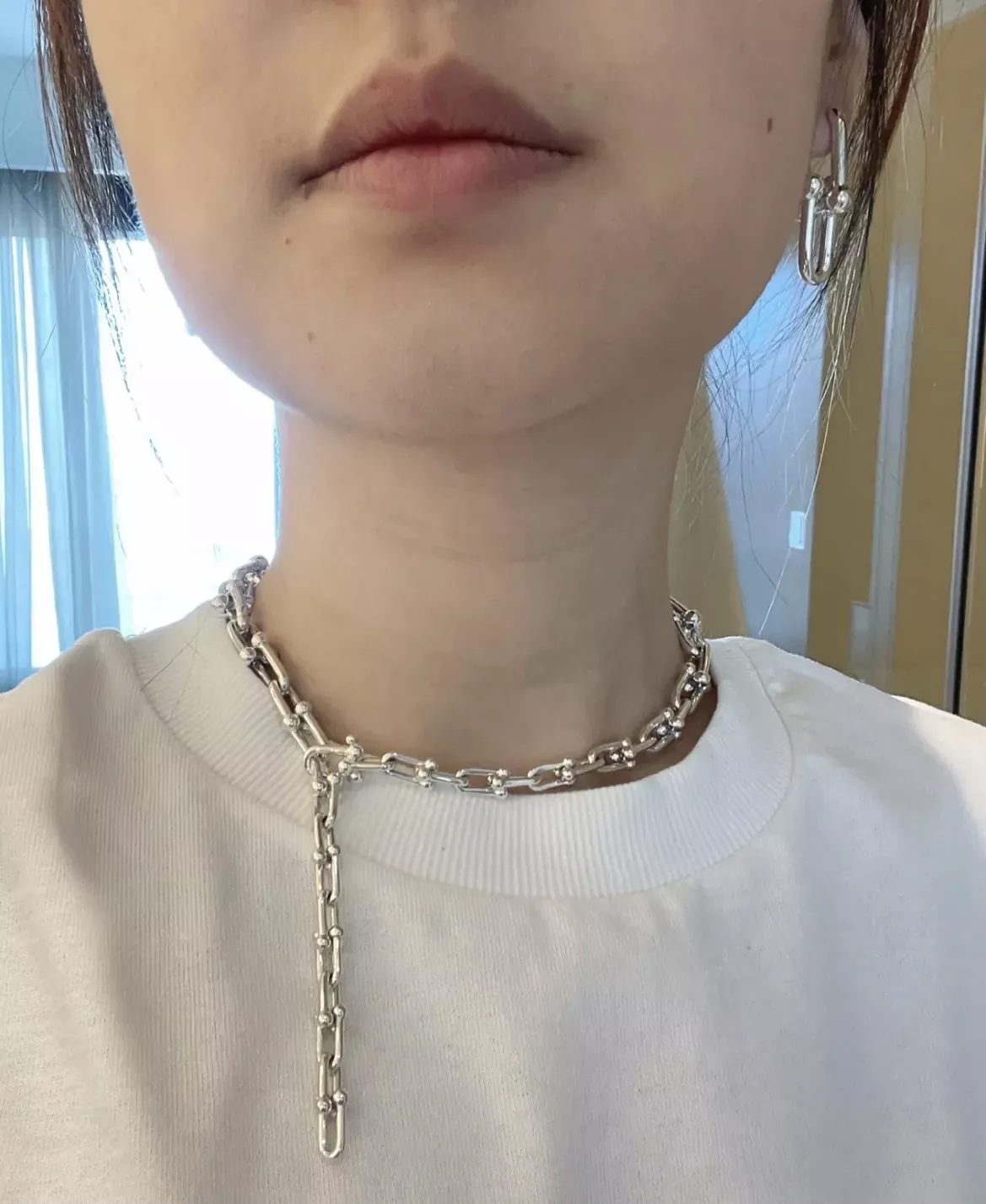 티파니앤코 체인 링크 장식 목걸이 상세 이미지 40