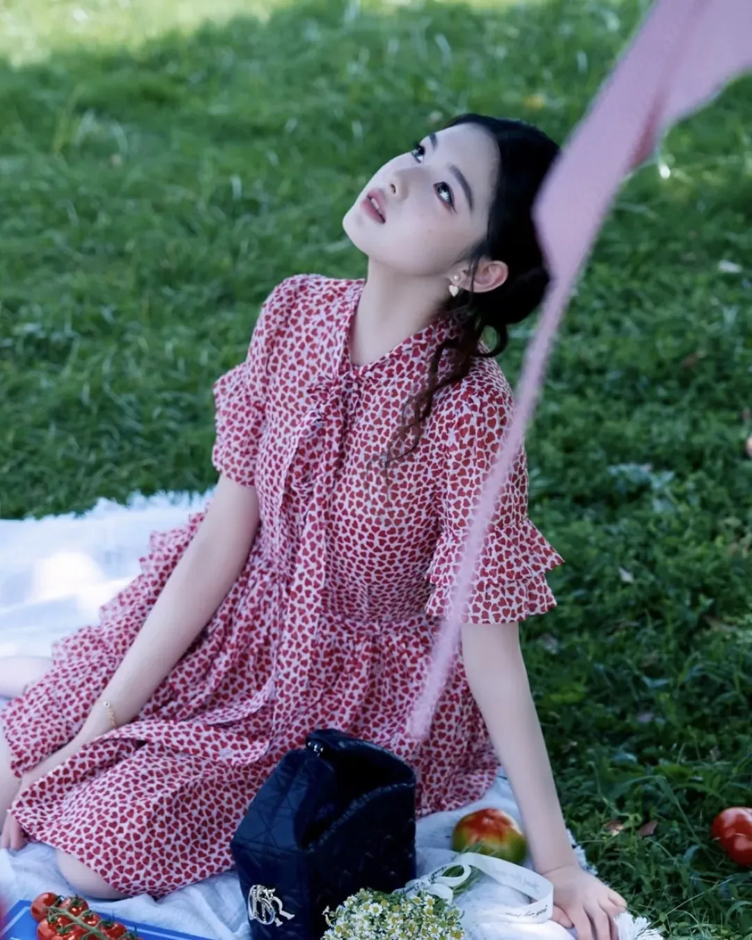 디올 하트 더블 펄 스터드 귀걸이 상세 이미지 15