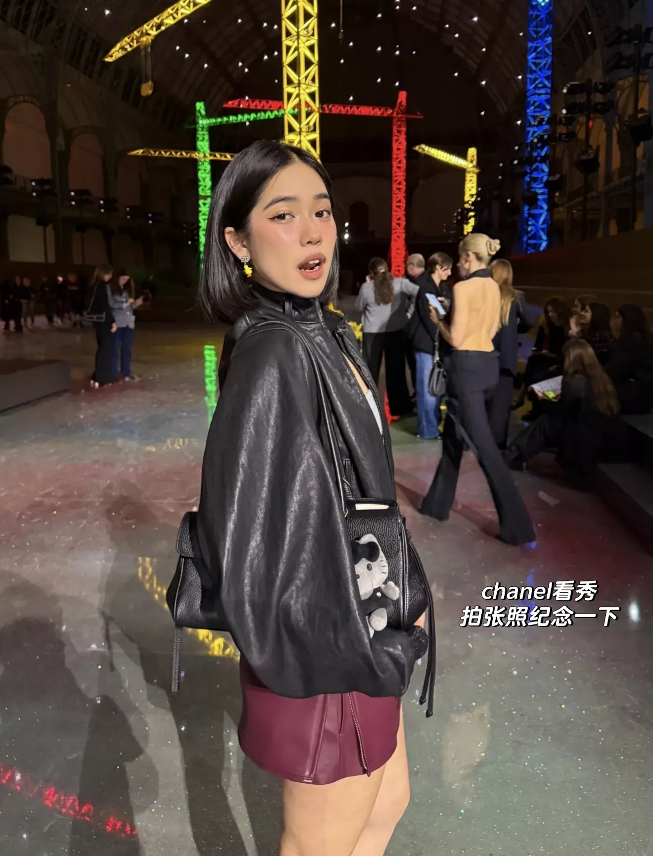 샤넬 풀 큐빅 더블씨 옐로 치킨 귀걸이 상세 이미지 24