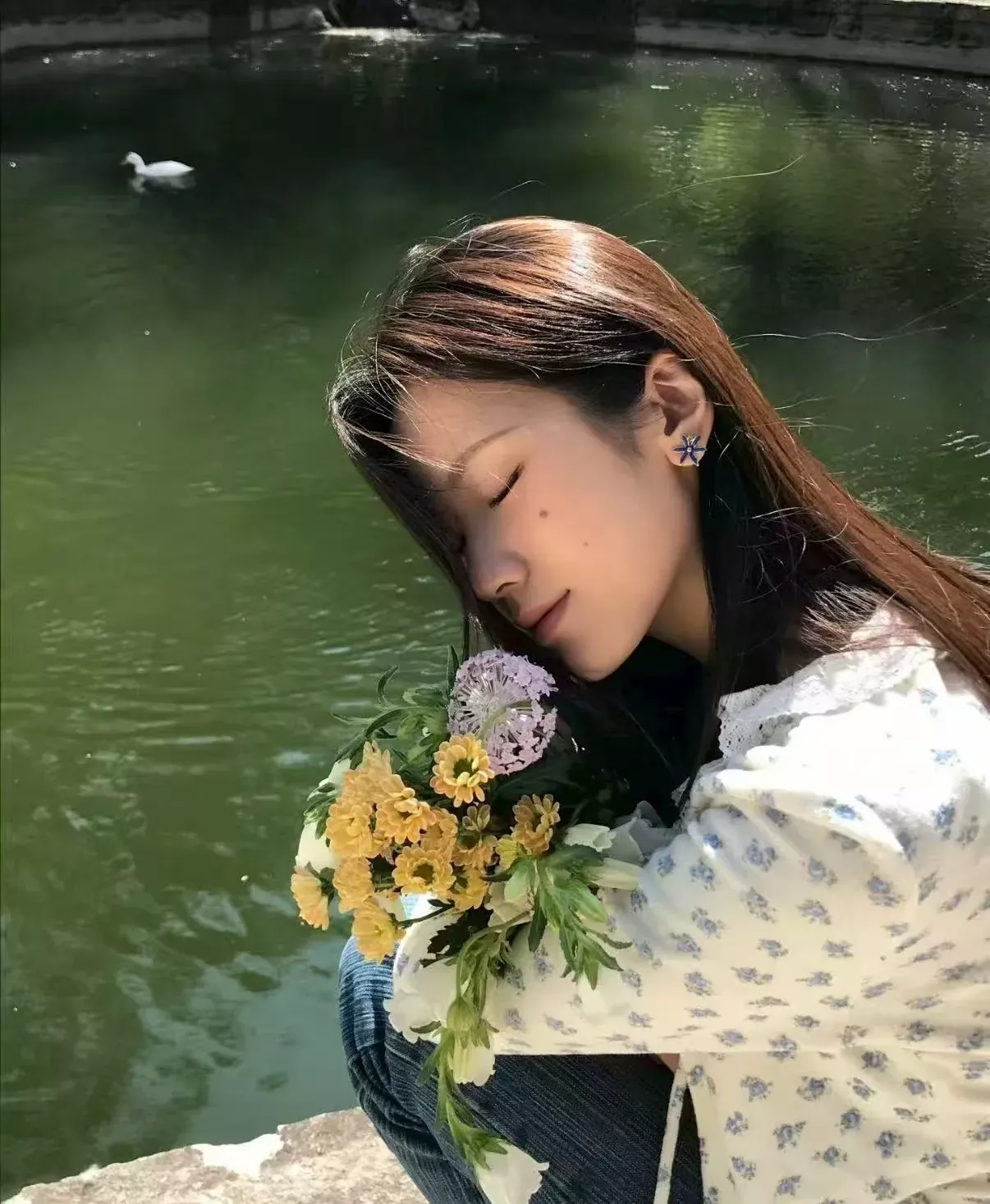 샤넬 블루 에나멜 더블씨 귀걸이 상세 이미지 12