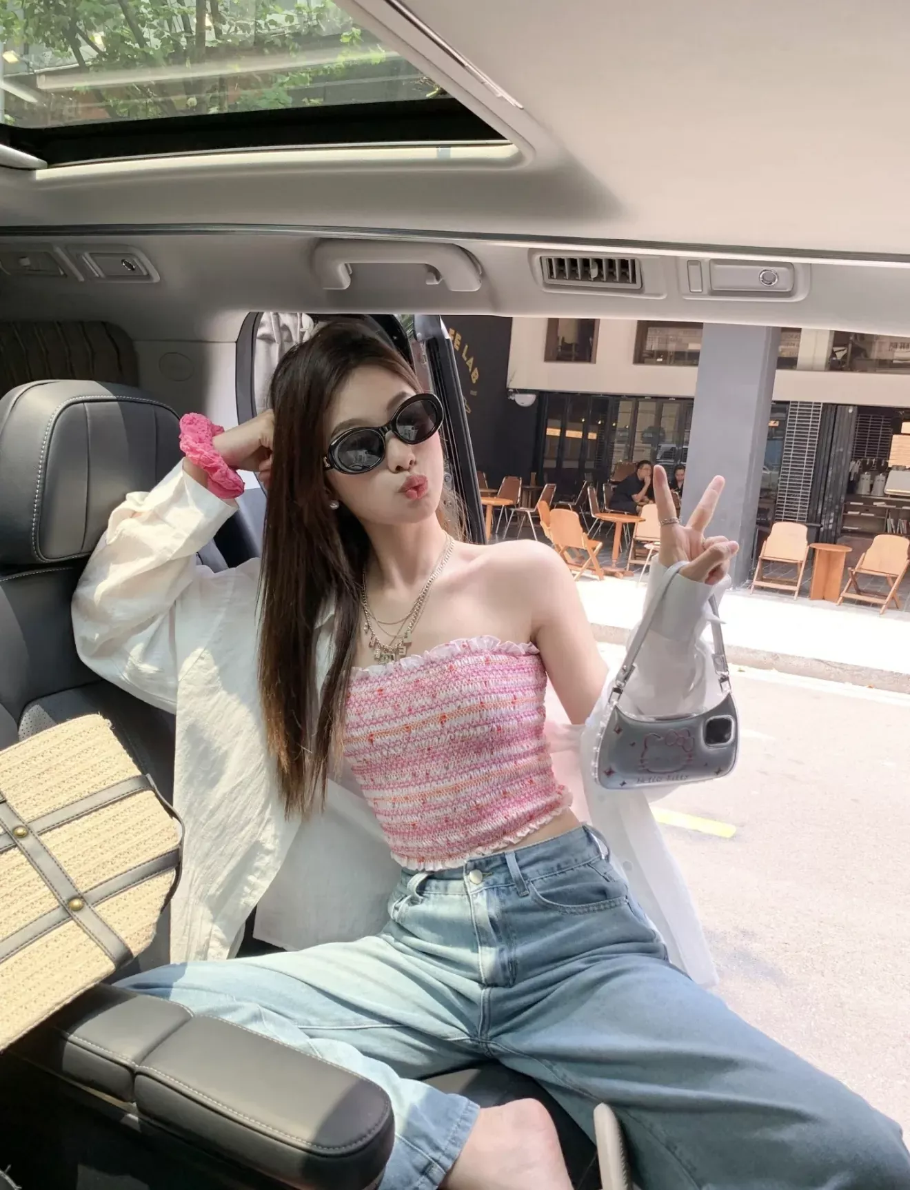 샤넬 컬러 에나멜 레터 멀티체인 목걸이 상세 이미지 19