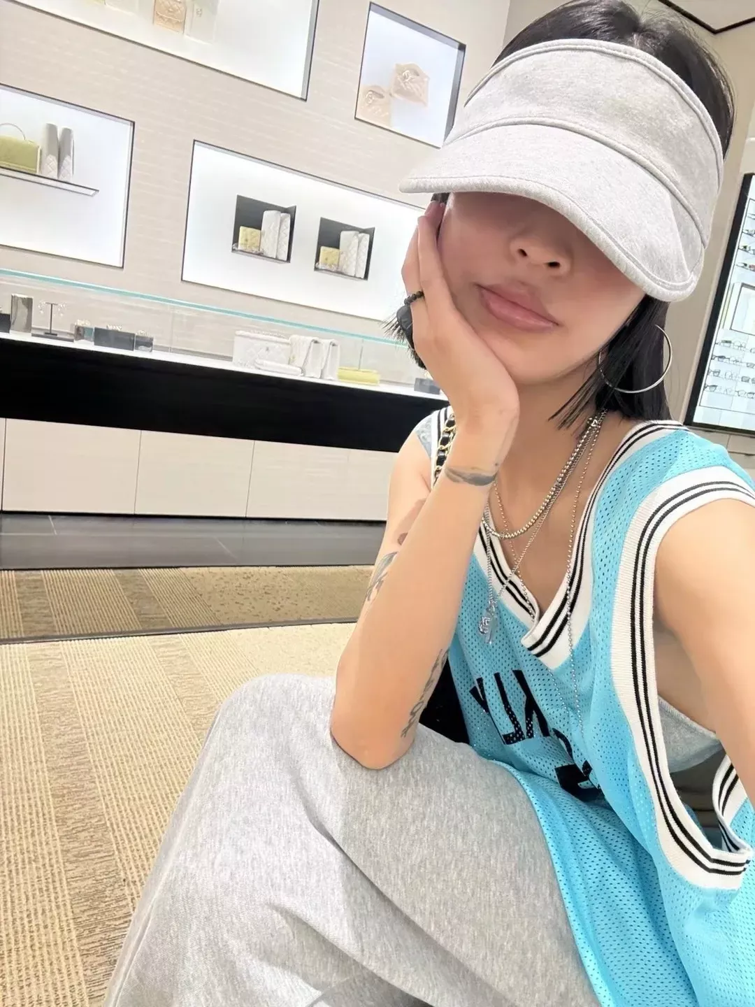 샤넬 실버 비즈 빈티지 무드 목걸이 상세 이미지 17