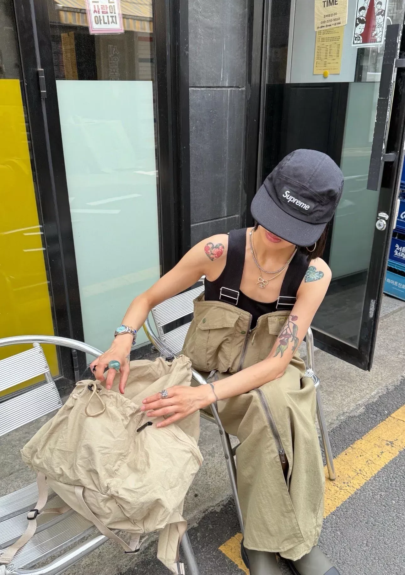 샤넬 실버 비즈 빈티지 무드 목걸이 상세 이미지 19