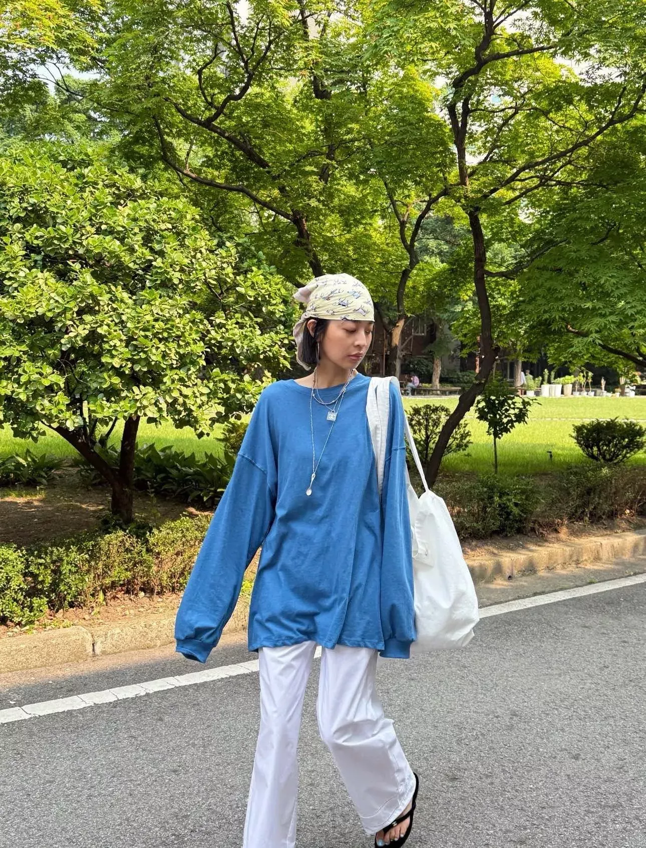 샤넬 실버 비즈 빈티지 무드 목걸이 상세 이미지 29
