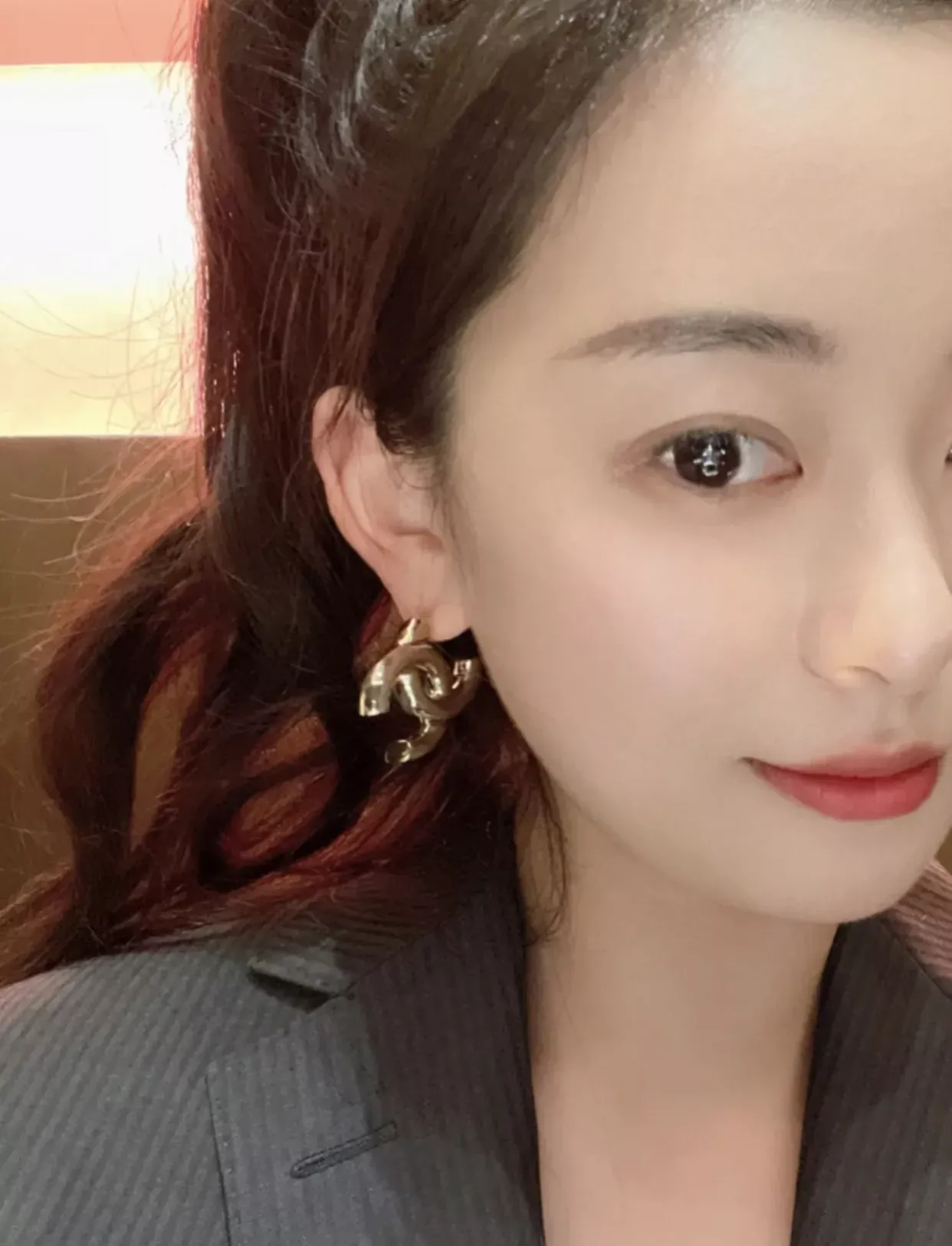 샤넬 심플 더블 C 로고 귀걸이 상세 이미지 42