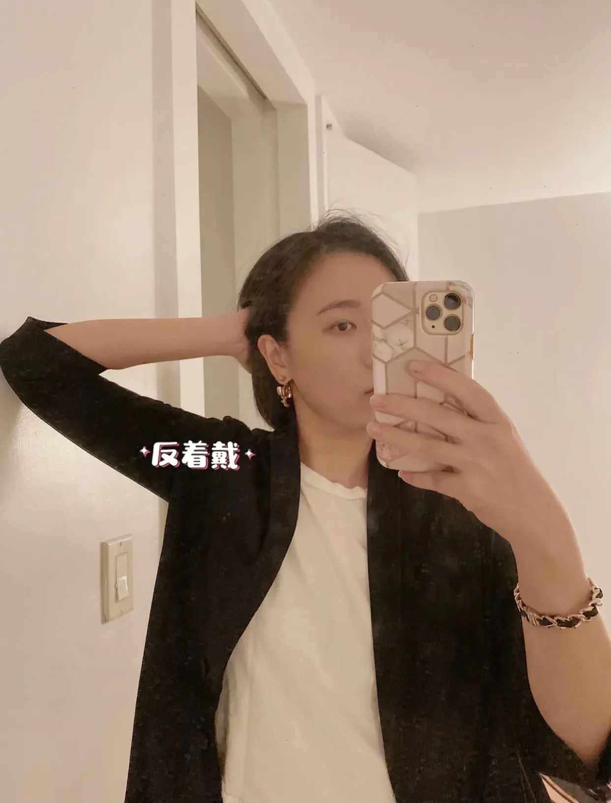 샤넬 심플 더블 C 로고 귀걸이 상세 이미지 9