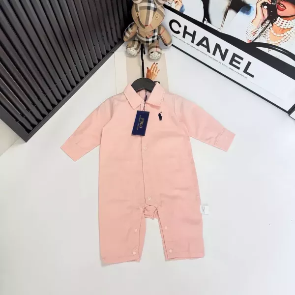 랄프로렌 순면 긴소매 유아용 점프수트