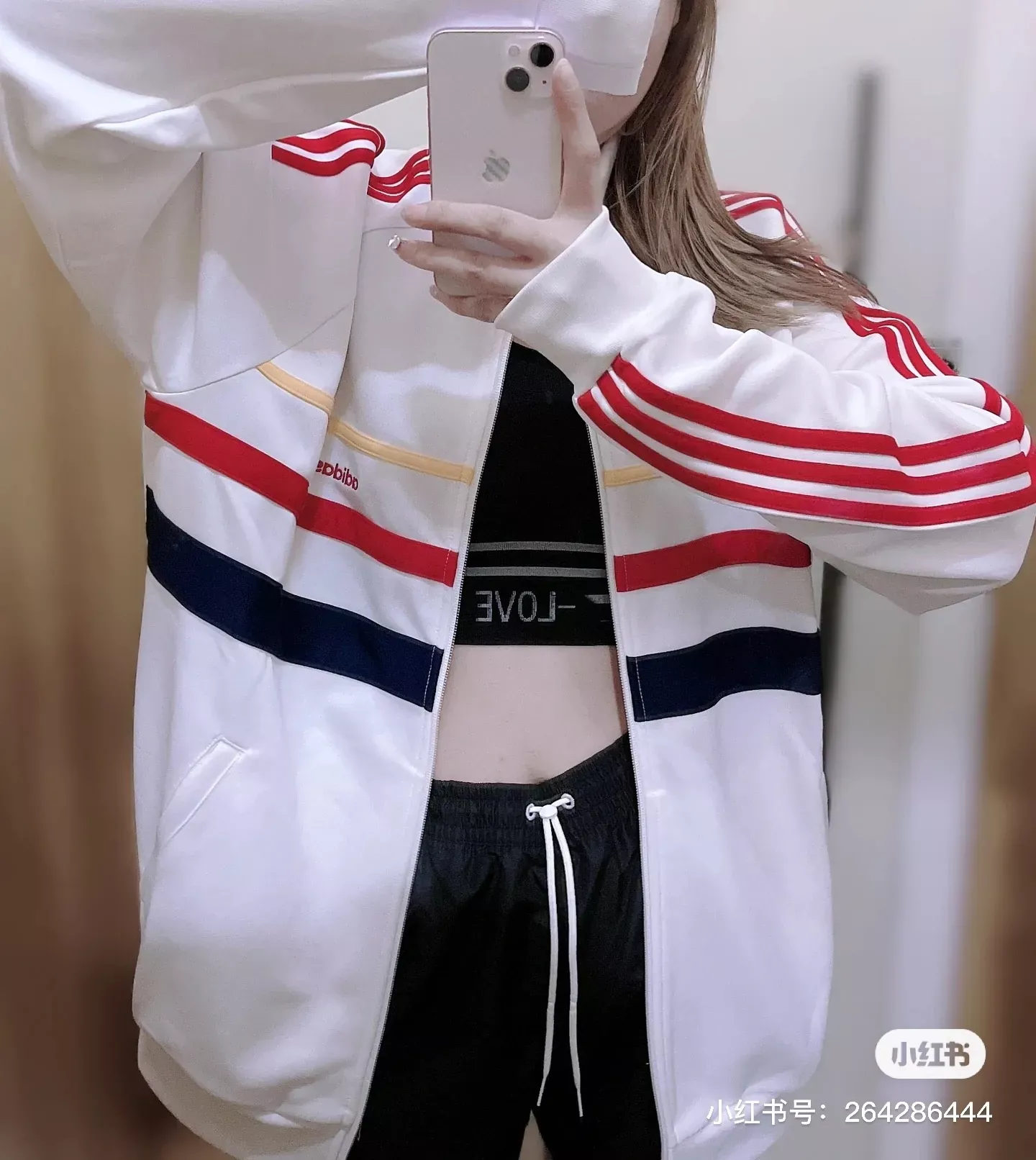 아디다스 삼선 자수 스탠드칼라 남녀공용 집업 재킷 상세 이미지 28