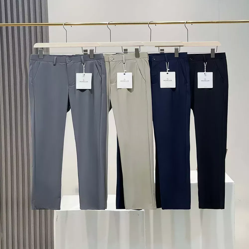 몽클레어 무흔적 우유실크 아이스 남녀공용 캐쥬얼 팬츠