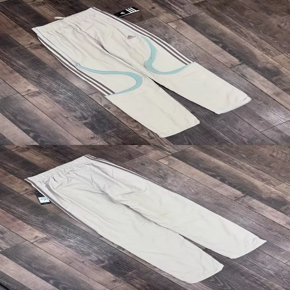 아디다스 반사 라인 와이드 남녀공용 트레이닝 팬츠