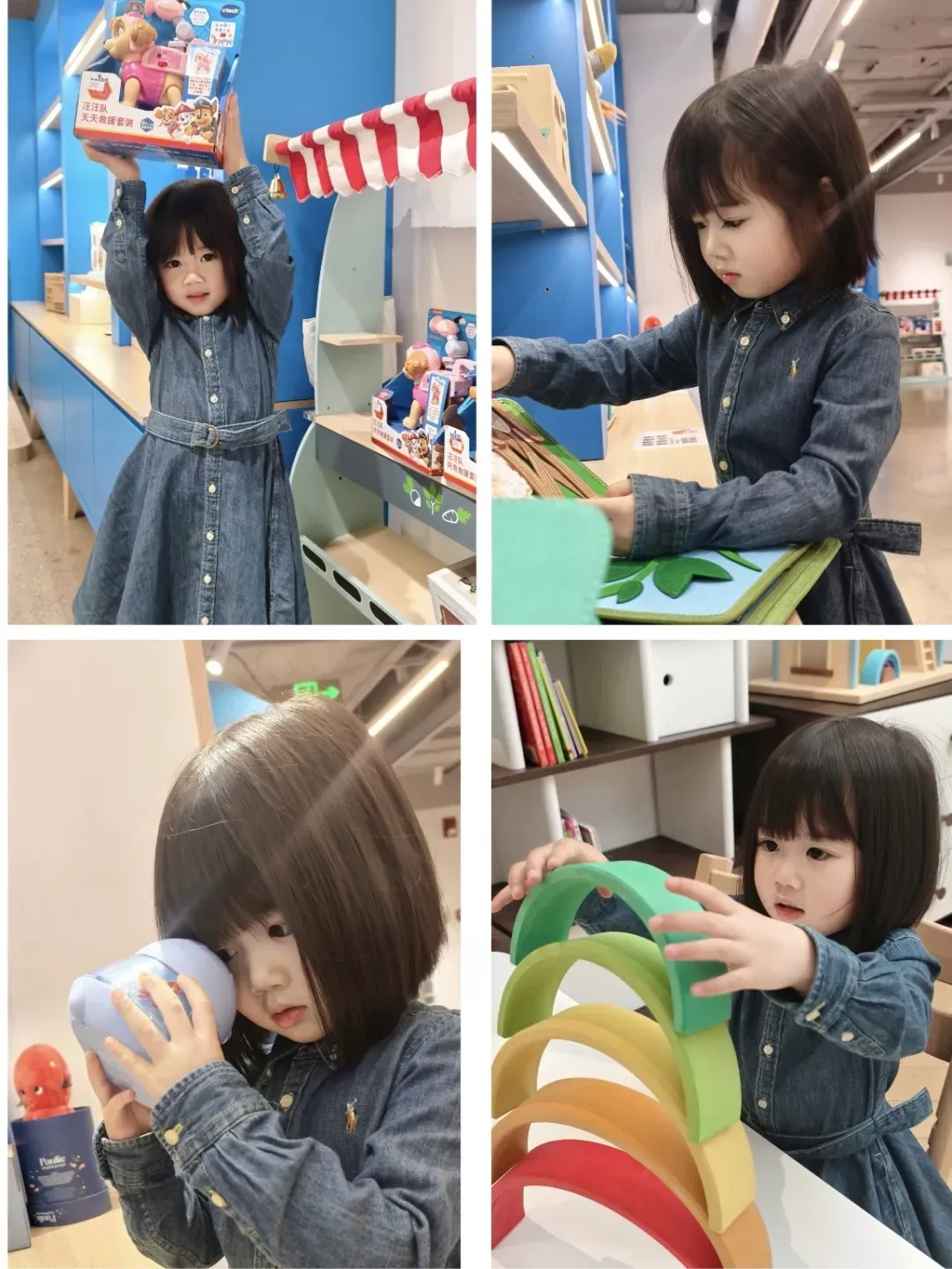 랄프로렌 워싱 데님 셔츠형 아동용 원피스 상세 이미지 17