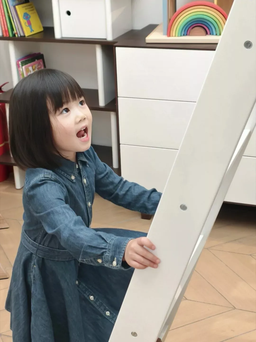 랄프로렌 워싱 데님 셔츠형 아동용 원피스 상세 이미지 18