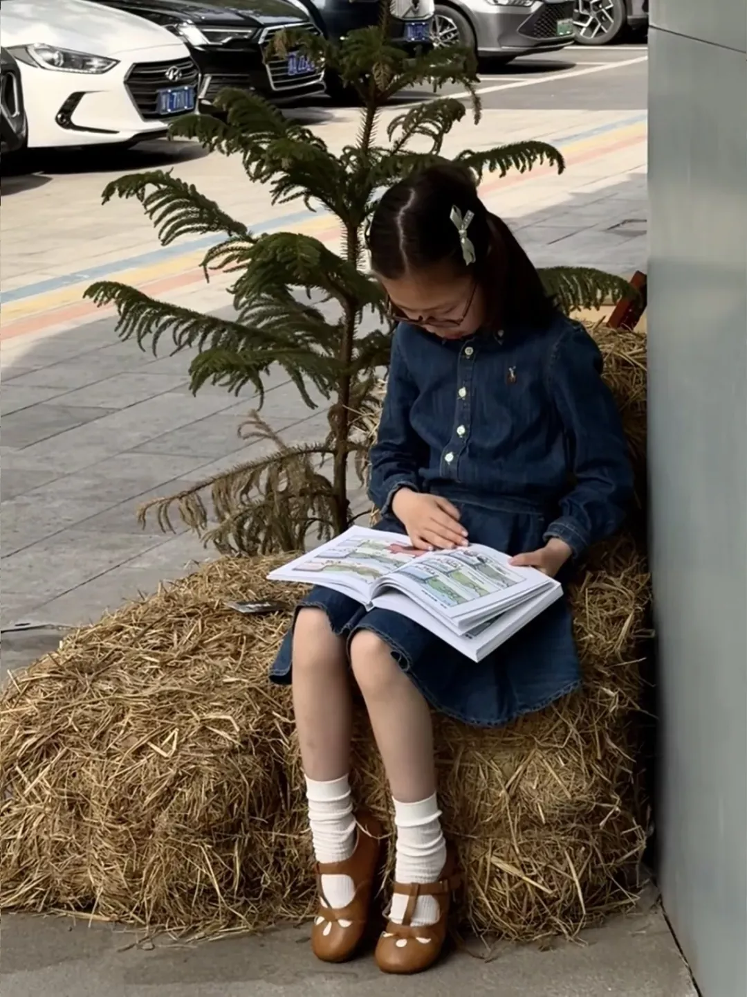랄프로렌 워싱 데님 셔츠형 아동용 원피스 상세 이미지 22