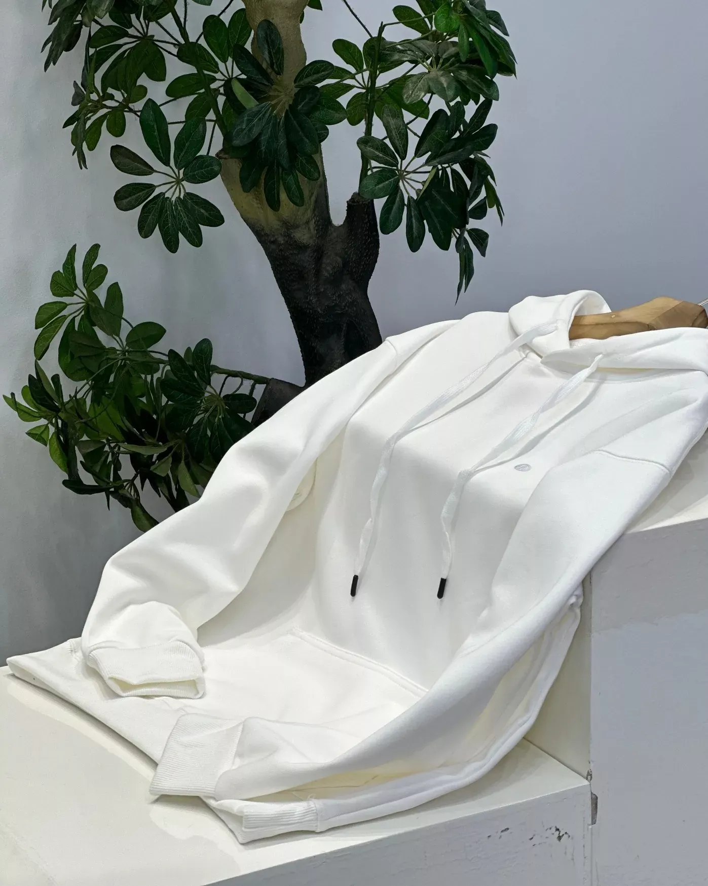 룰루레몬 코튼 혼방 프린트 남녀공용 후드 티셔츠 상세 이미지 12