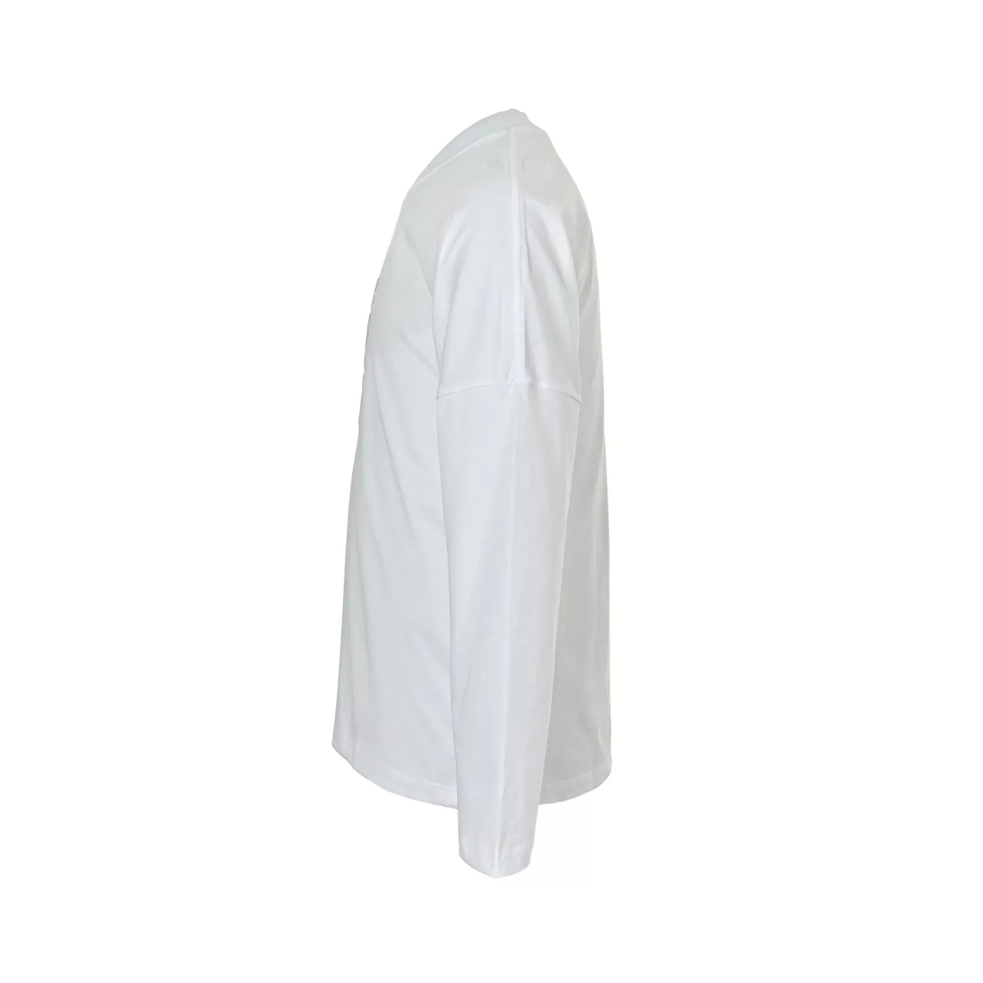 로에베 암문 로고 자수 남녀공용 긴소매 티셔츠 상세 이미지 2